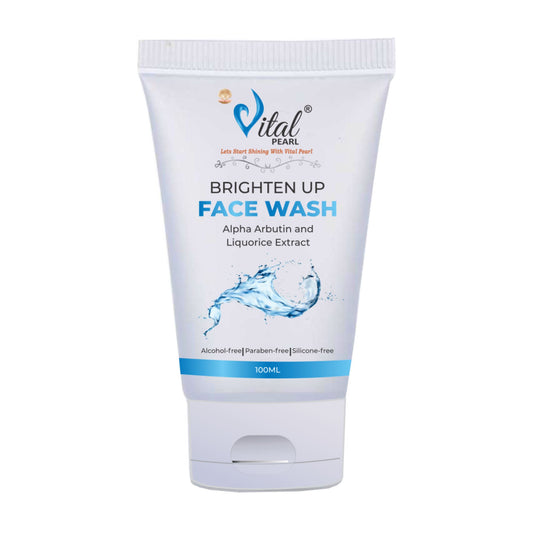 Vital Pearl Brighten Up Face Wash - Alpha Arbutin and Liquorice Extract
