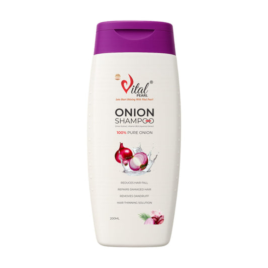 Vital Pearl Onion Shampoo - 100% Pure Onion Hair Care